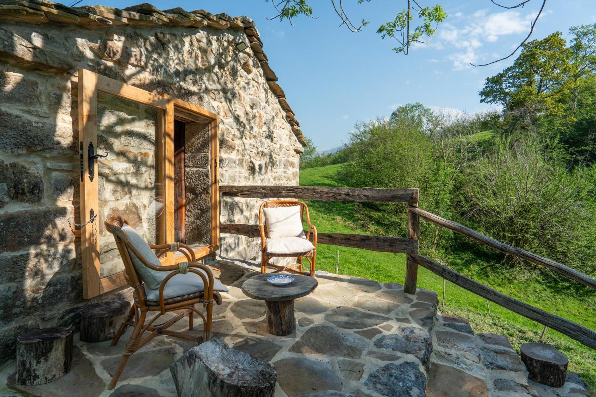 Vivienda Pasiega Lo Lucas 1920 San Roque de Riomiera Luaran gambar