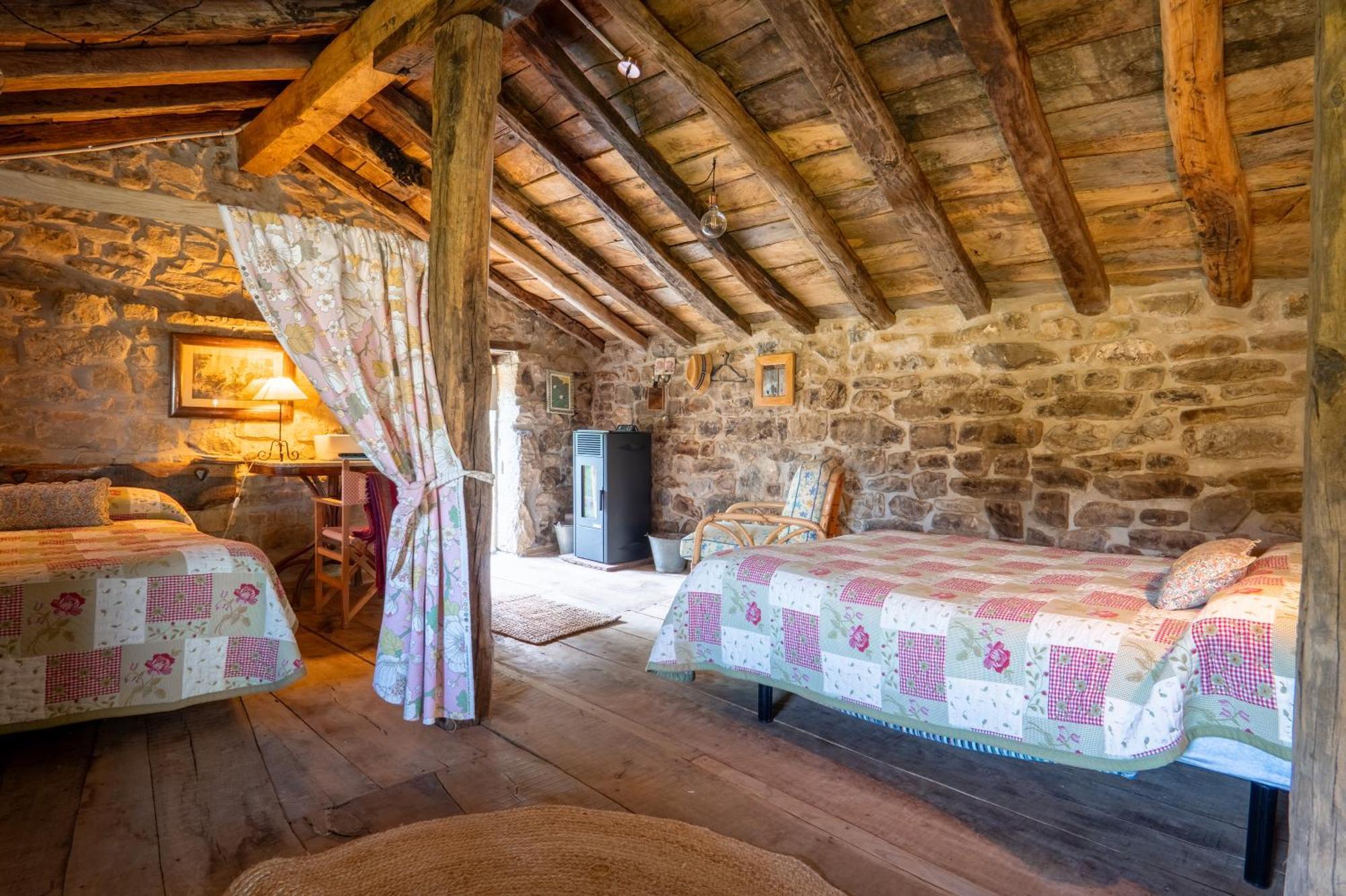 Vivienda Pasiega Lo Lucas 1920 San Roque de Riomiera Luaran gambar